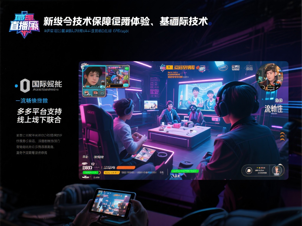 先进的技术保障绝佳体验：基于国际尖端的直播技术，玩