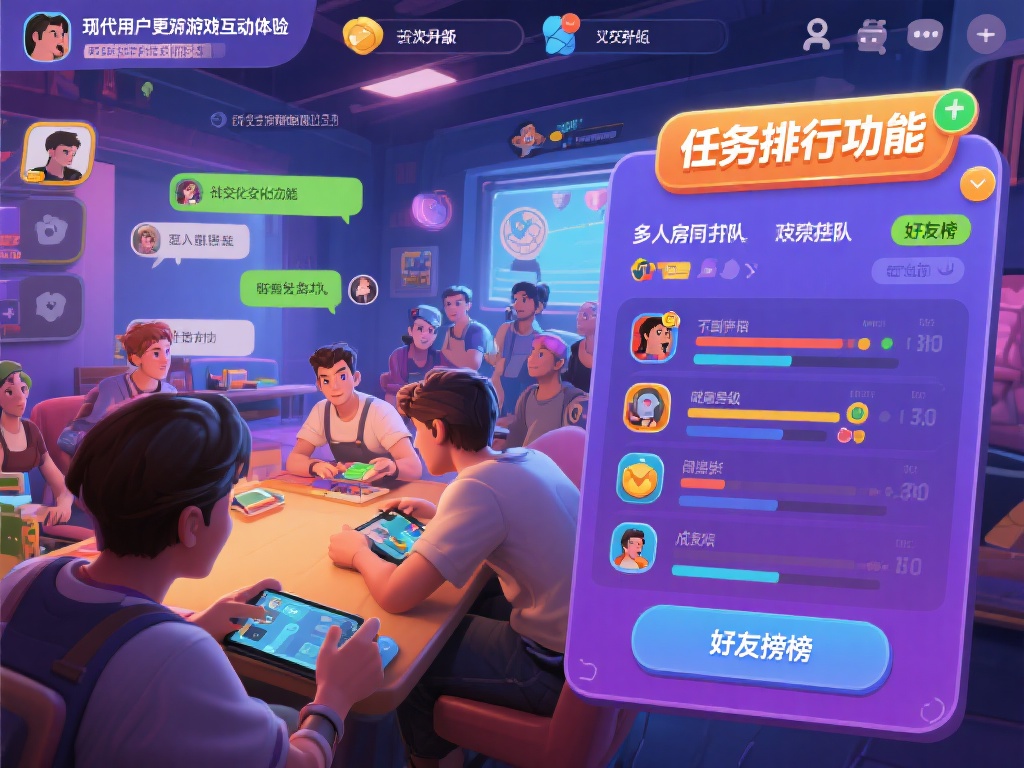 现代用户更看重游戏中的互动体验。此次更新引入了更加