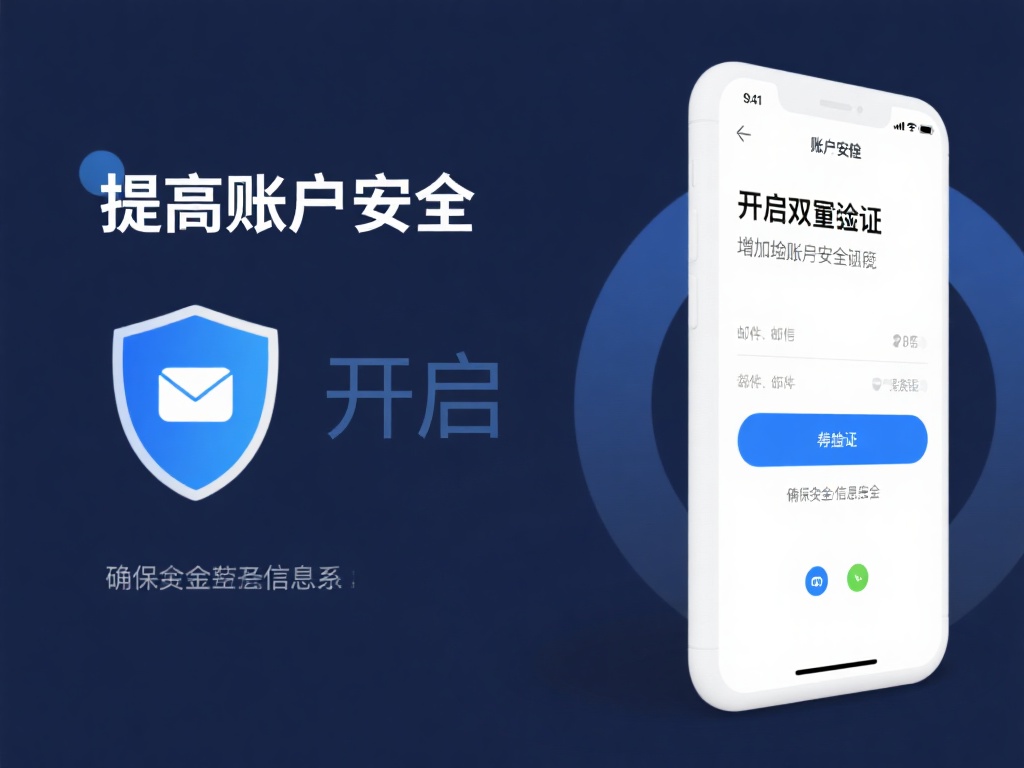 提高账户安全：开启双重认证功能，有效增加账户安全系
